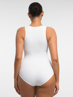 MyCurve Tummy-Shaping Seamless Zipper Bodysuit