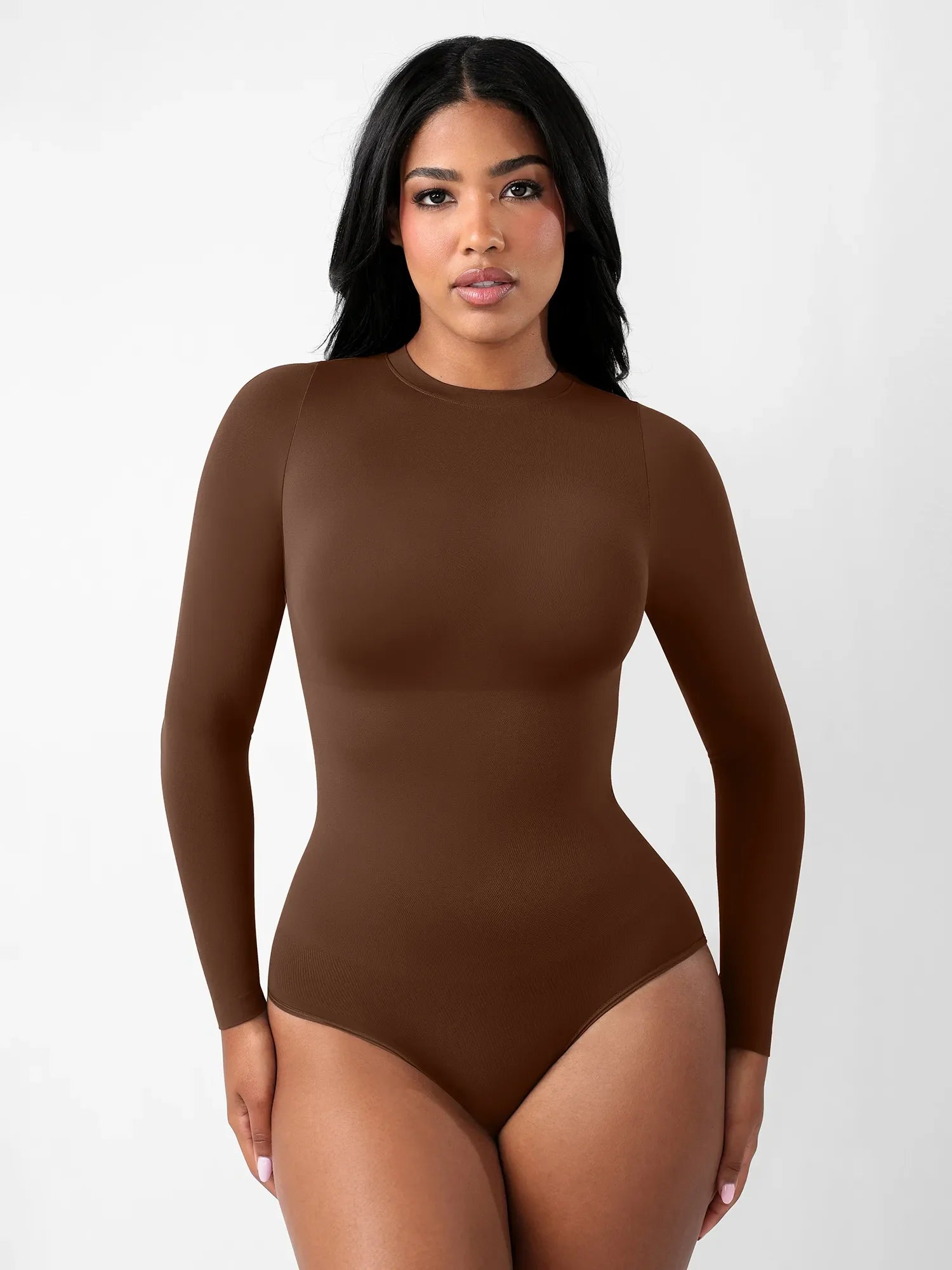 MyCurve Seamless Ultra-Soft Crew Neck Bodysuit