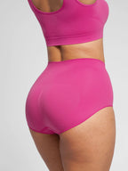 Conjunto de sujetador de tirantes anchos sin costuras y braguita moldeadora de abdomen sin costuras MyCurve