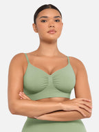 Ensemble MyCurve soutien-gorge sans armatures & culotte gainante taille haute sans coutures