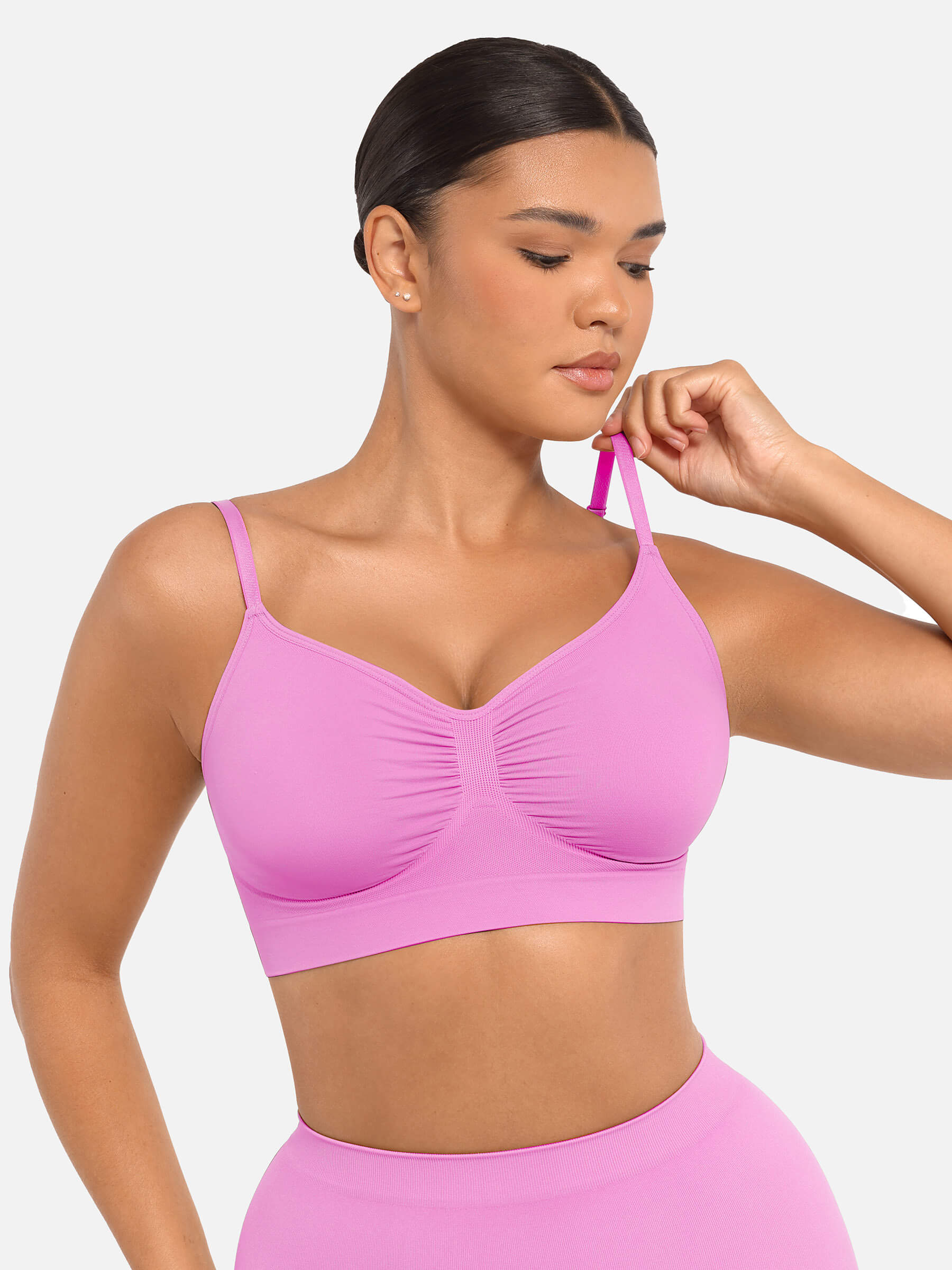 Conjunto de sujetador sin aros y sin costuras MyCurve 