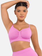 Ensemble MyCurve soutien-gorge sans armatures & culotte gainante taille haute sans coutures