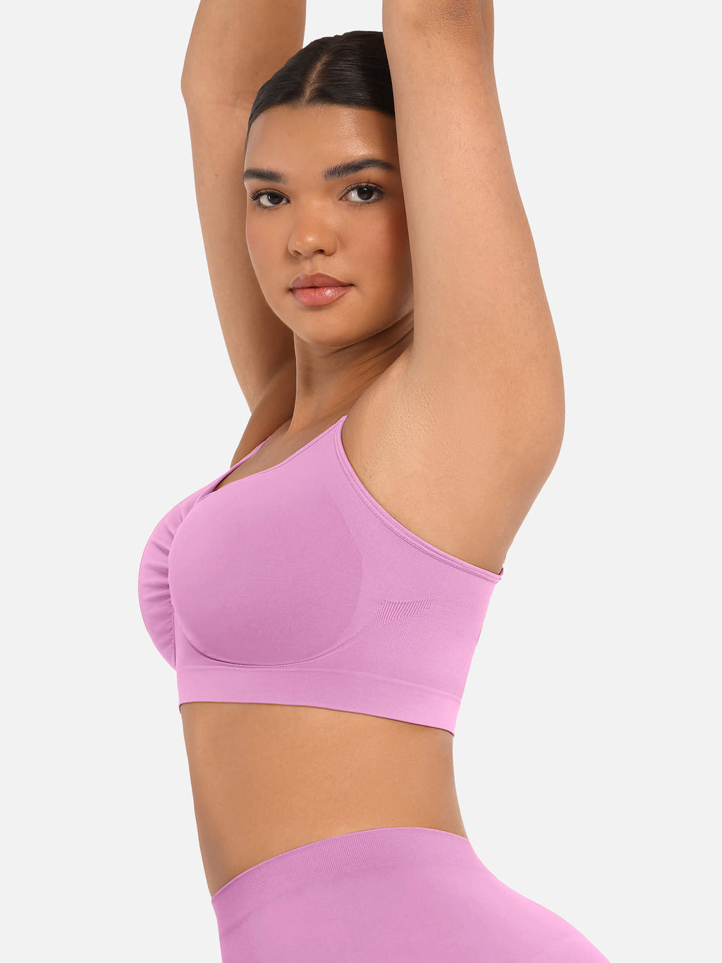 Ensemble MyCurve soutien-gorge sans armatures & culotte gainante taille haute sans coutures
