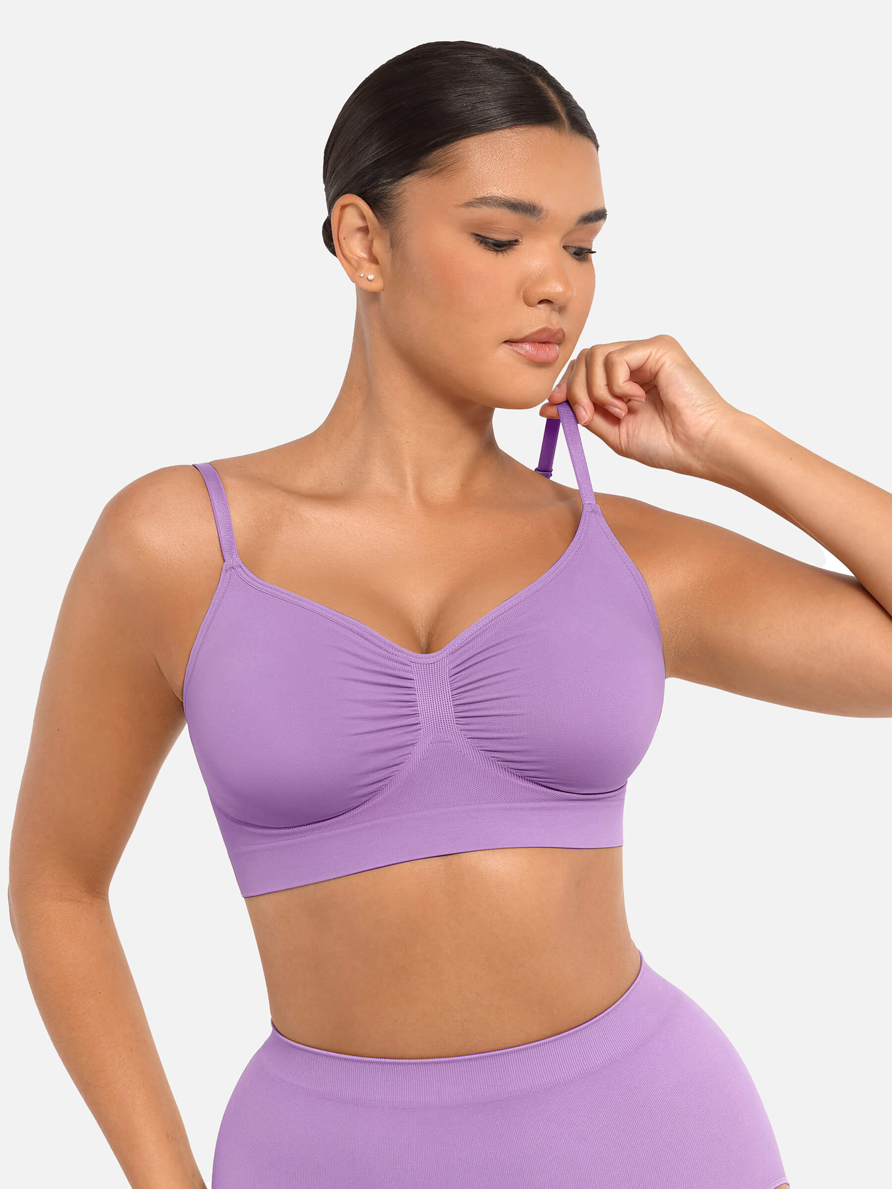 Conjunto de sujetador sin aros y sin costuras MyCurve 