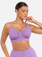 Ensemble MyCurve soutien-gorge sans armatures & culotte gainante taille haute sans coutures