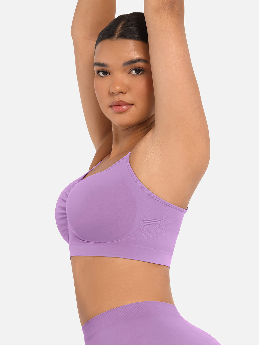 Ensemble MyCurve soutien-gorge sans armatures & culotte gainante taille haute sans coutures