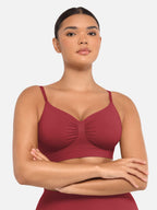 Ensemble MyCurve soutien-gorge sans armatures & culotte gainante taille haute sans coutures