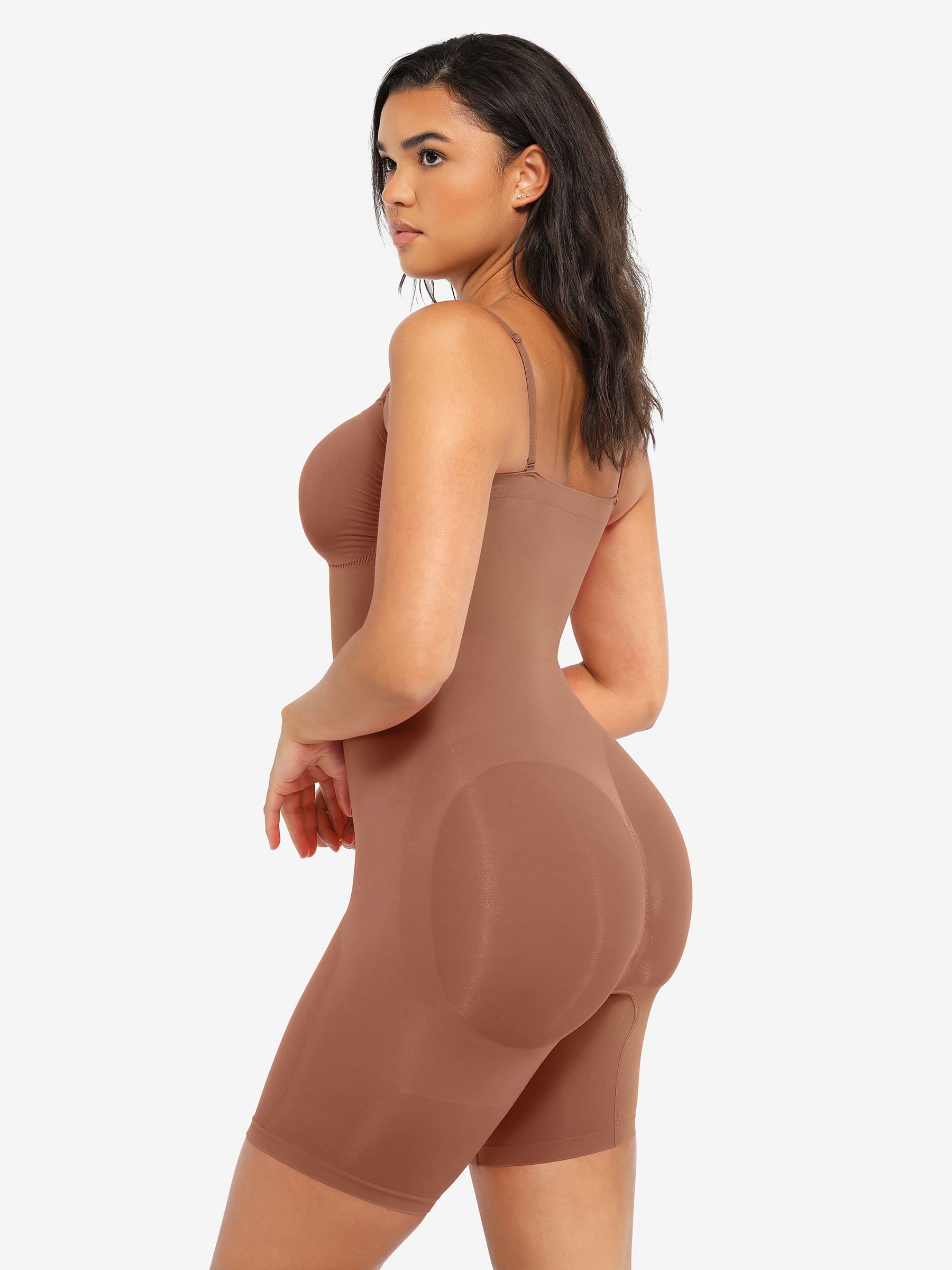 MyCurve Strapless Seamless Bodysuit with Removable Straps