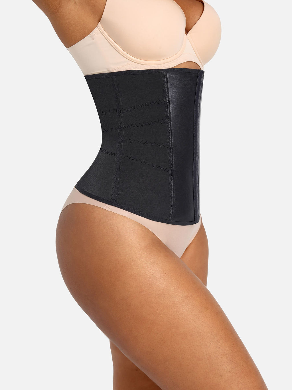Faja moldeadora de cintura MyCurve para mujer: corsé de malla con varillas de acero