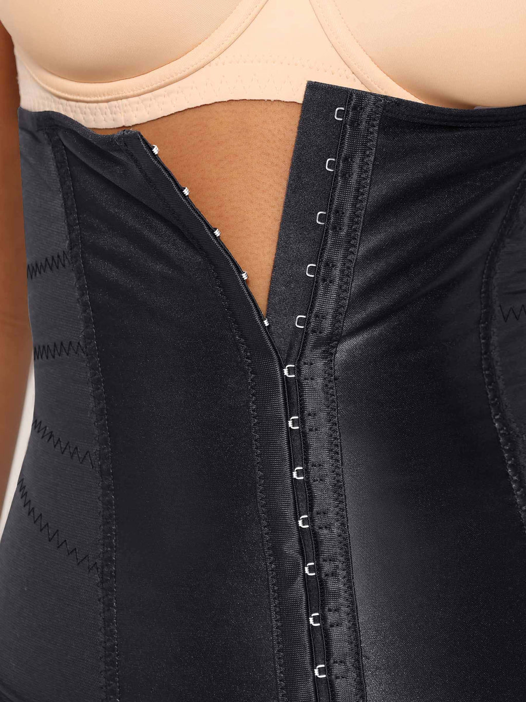 Faja moldeadora de cintura MyCurve para mujer: corsé de malla con varillas de acero