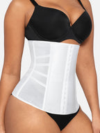 Faja moldeadora de cintura MyCurve para mujer: corsé de malla con varillas de acero