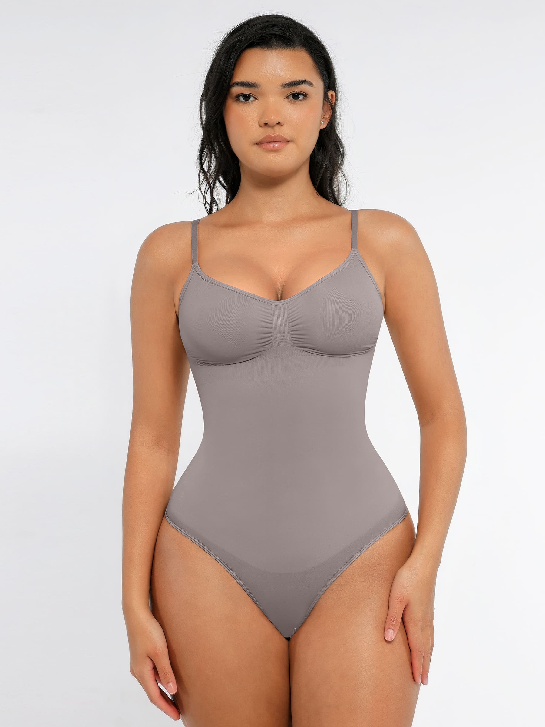 MyCurve Tummy Control Seamless Thong Bodysuit