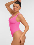 MyCurve Tummy Control Seamless Wide Strap Bodysuit