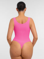 MyCurve Tummy Control Seamless Wide Strap Bodysuit