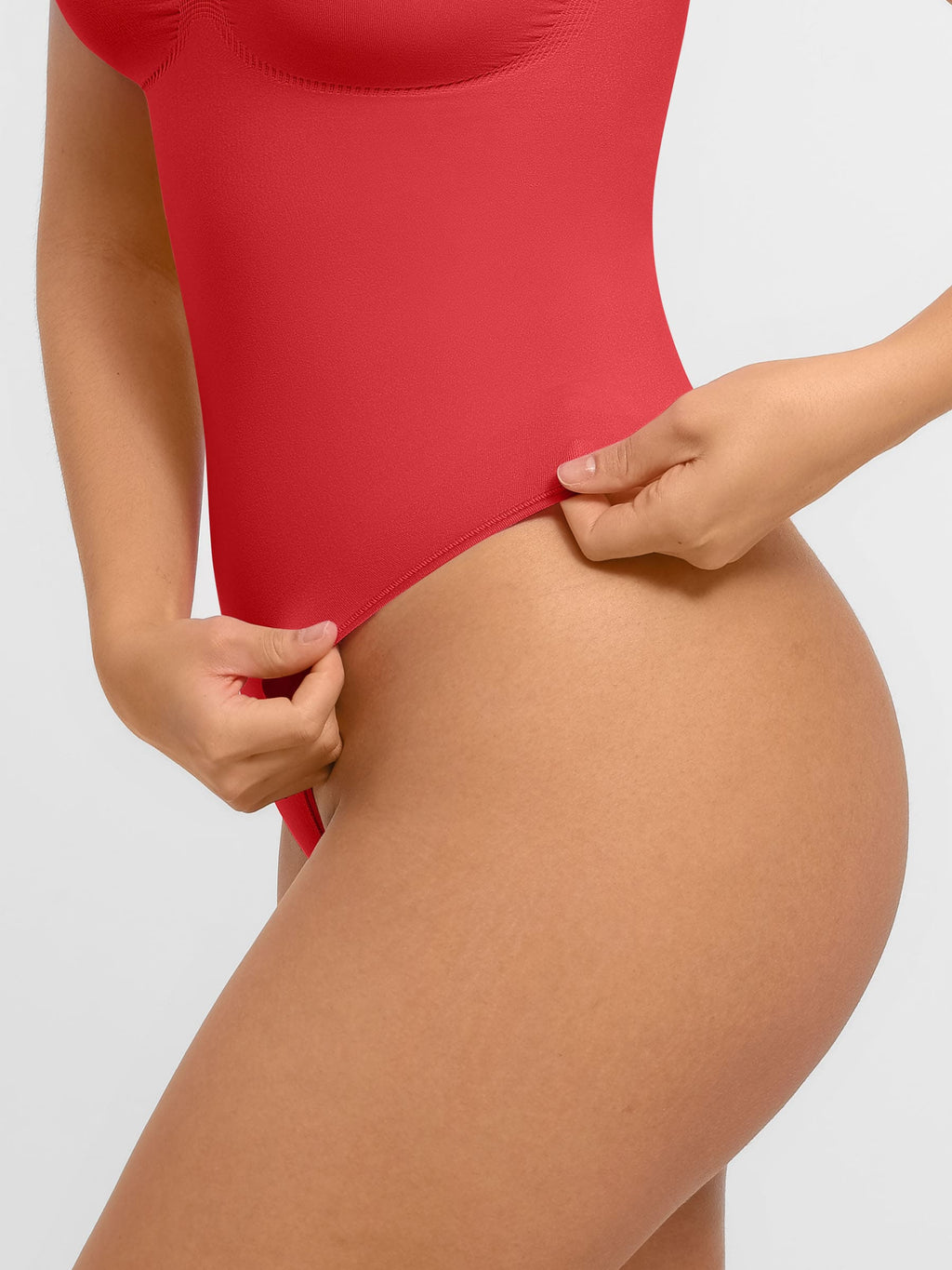 MyCurve Tummy Control Seamless Wide Strap Bodysuit