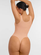 MyCurve Tummy Control Seamless Wide Strap Bodysuit