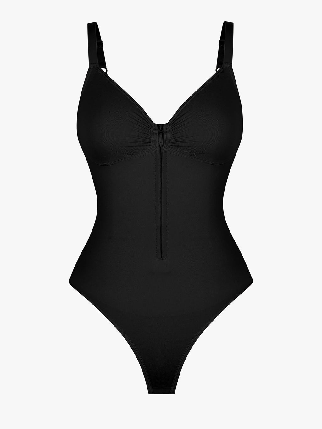 MyCurve Seamless Tummy Control Zipper Bodysuit