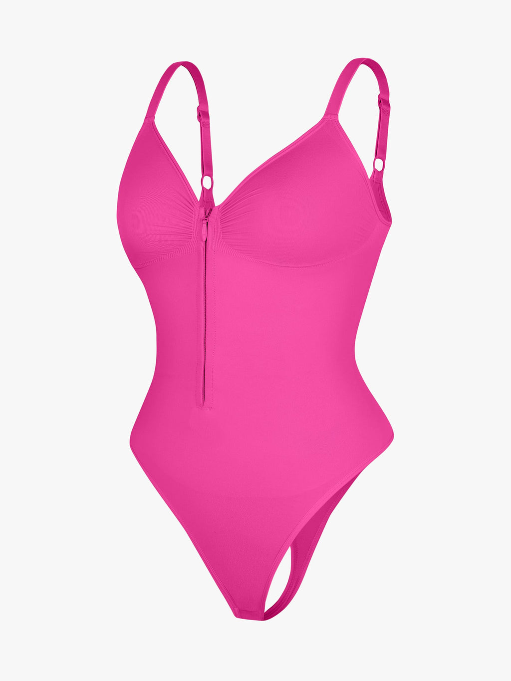 MyCurve Seamless Tummy Control Zipper Bodysuit