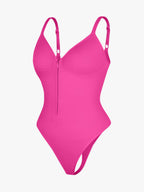 MyCurve Seamless Tummy Control Zipper Bodysuit