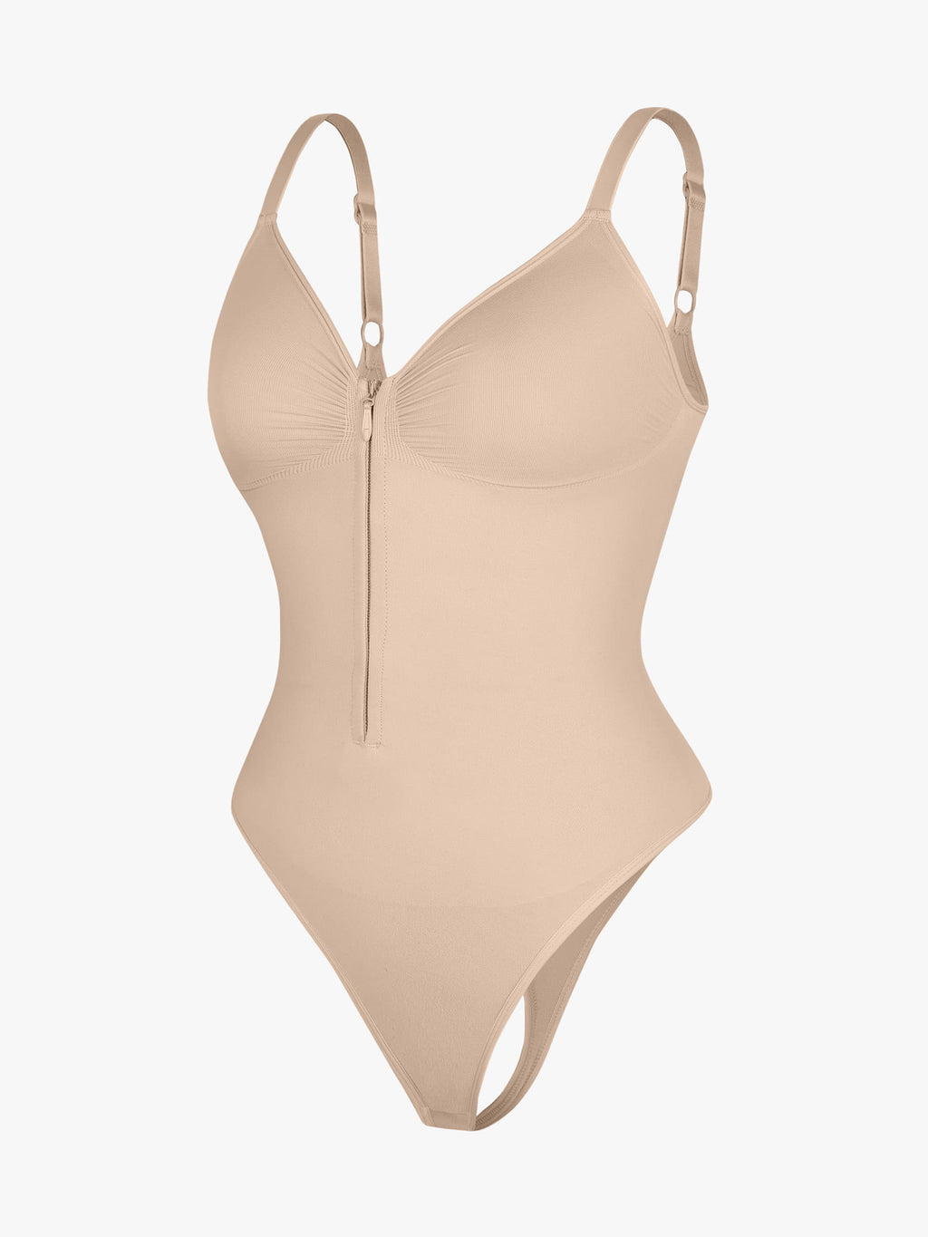 MyCurve Seamless Tummy Control Zipper Bodysuit