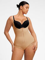 Faja moldeadora MyCurve con escote en U y cremallera frontal ajustable