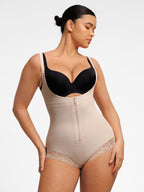 Faja moldeadora MyCurve con escote en U y cremallera frontal ajustable