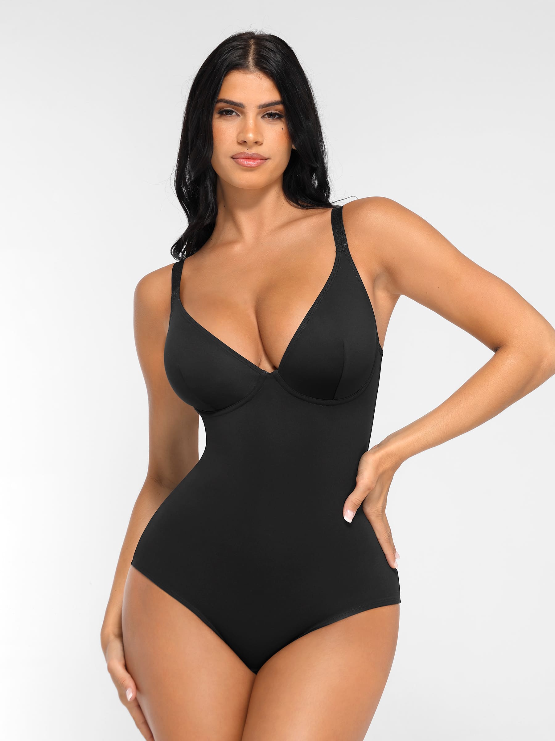 MyCurve Brief Adjustable Straps Tummy Control  Bodysuit