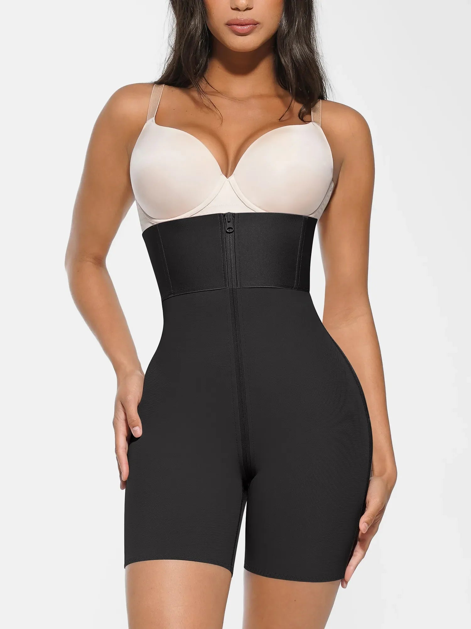 MyCurve Wide Waistband Tummy Control Butt Lifting Shaping Shorts