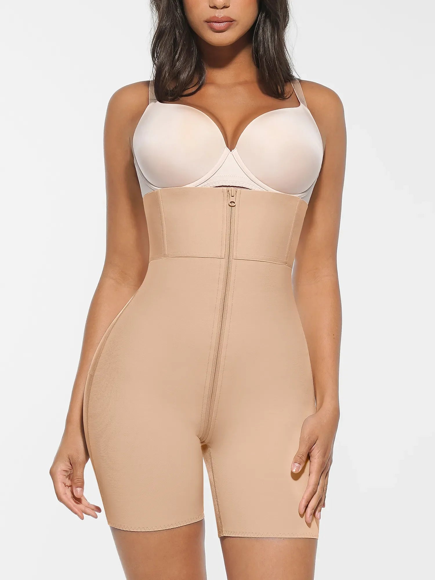 MyCurve Wide Waistband Tummy Control Butt Lifting Shaping Shorts