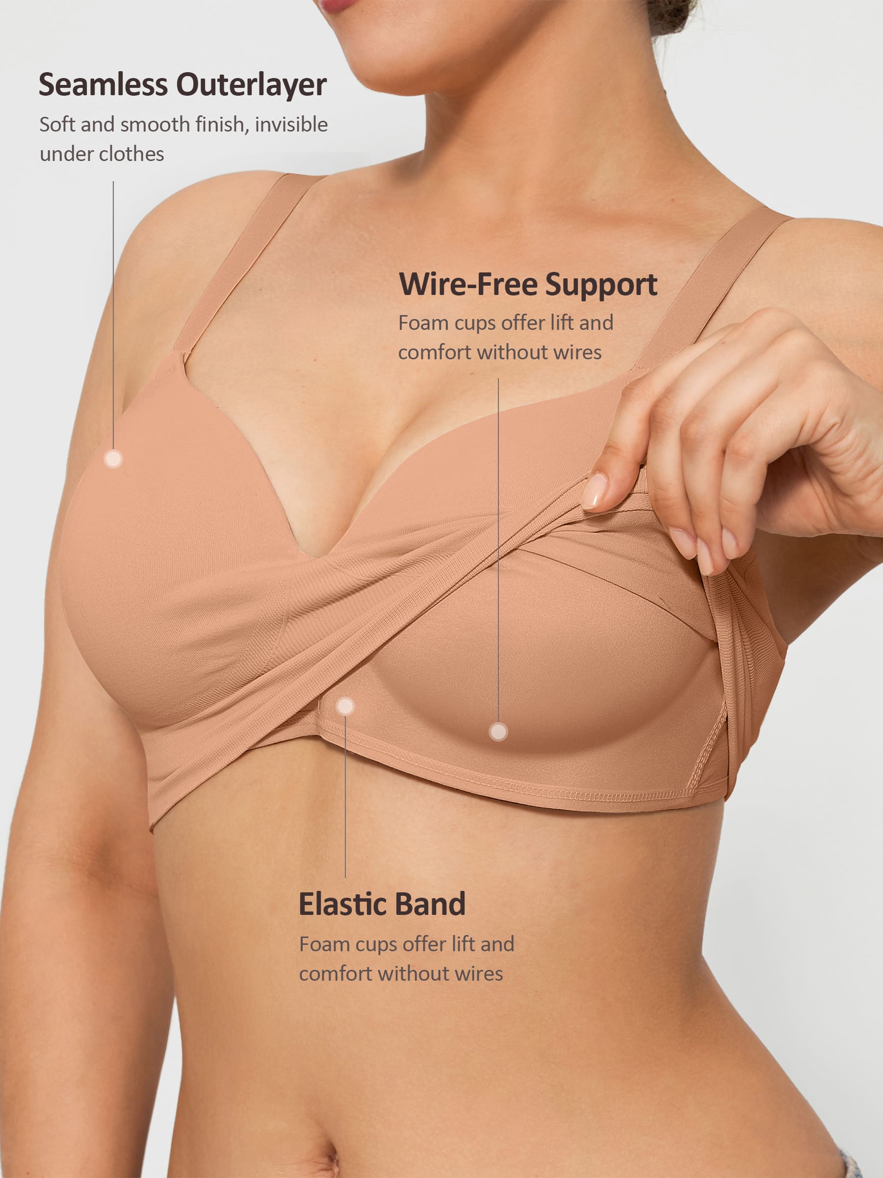 Soutien-gorge push-up MyCurve sans coutures + débardeur gainant