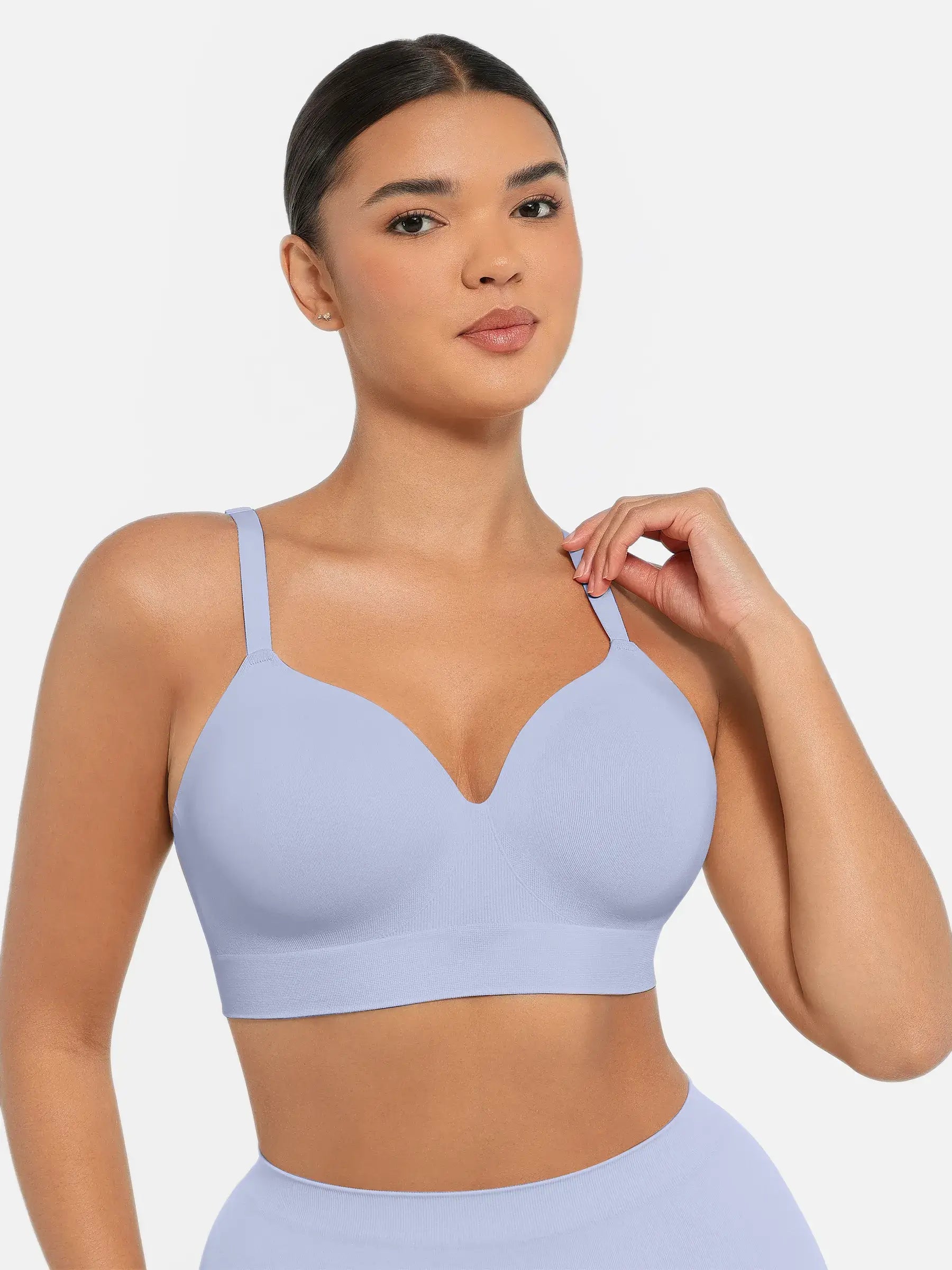 MyCurve Wireless Push-Up Seamless Comfort Full Coverage Bra