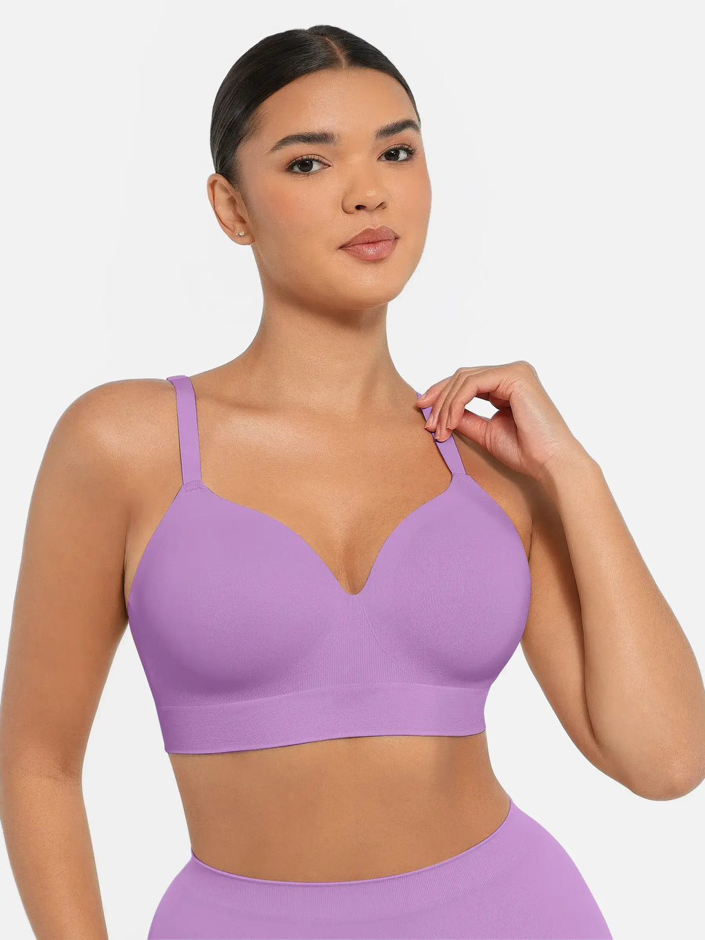 MyCurve Wireless Push-Up Seamless Comfort Full Coverage Bra