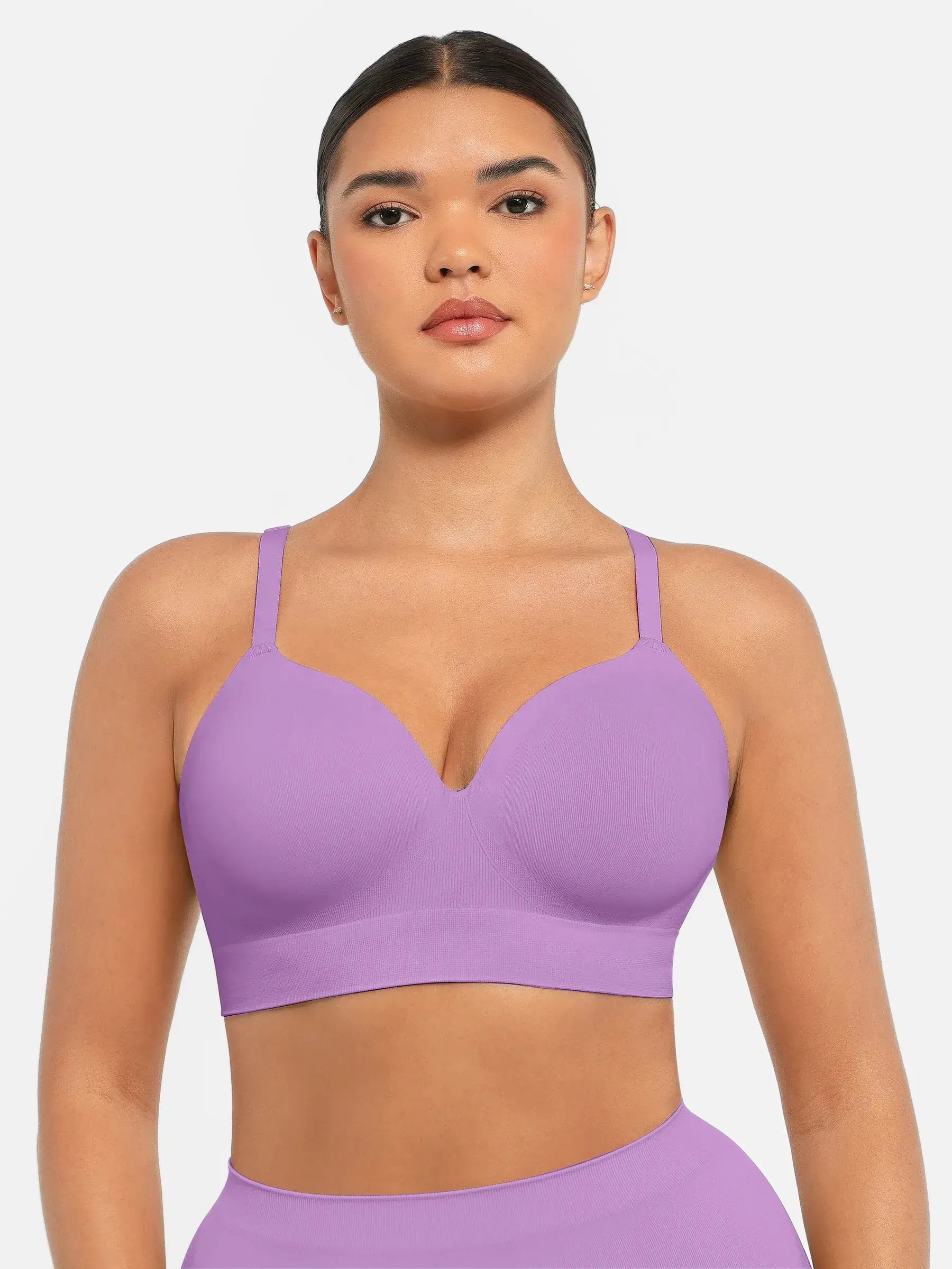 MyCurve Wireless Push-Up Seamless Comfort Full Coverage Bra