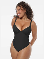 MyCurve Deep V-Neck Shapewear Bodysuit