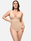 Body alisador sin costuras con escote en V profundo MyCurve
