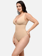 Body alisador sin costuras con escote en V profundo MyCurve