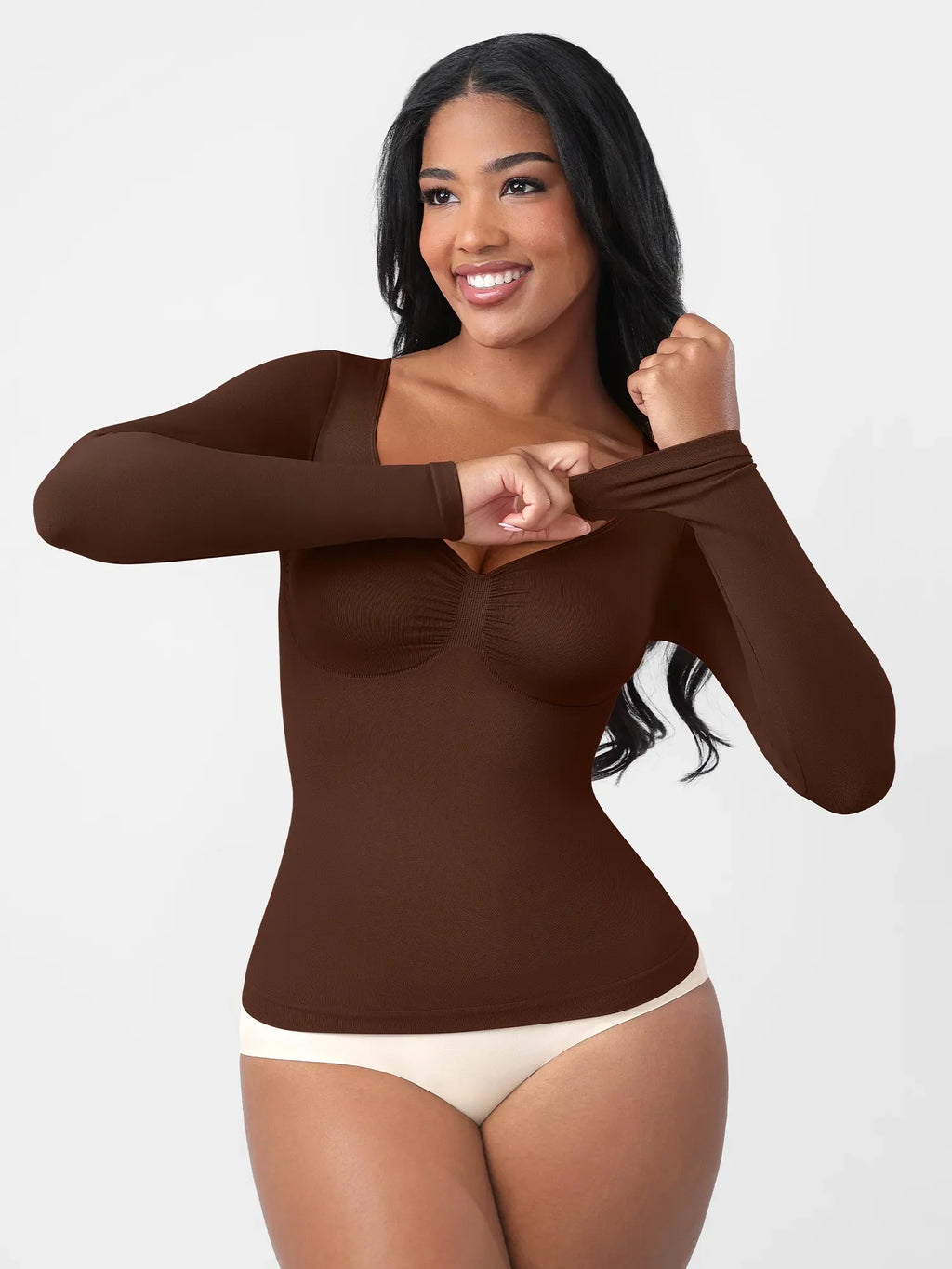 MyCurve Everyday Seamless Long Sleeve Shaper