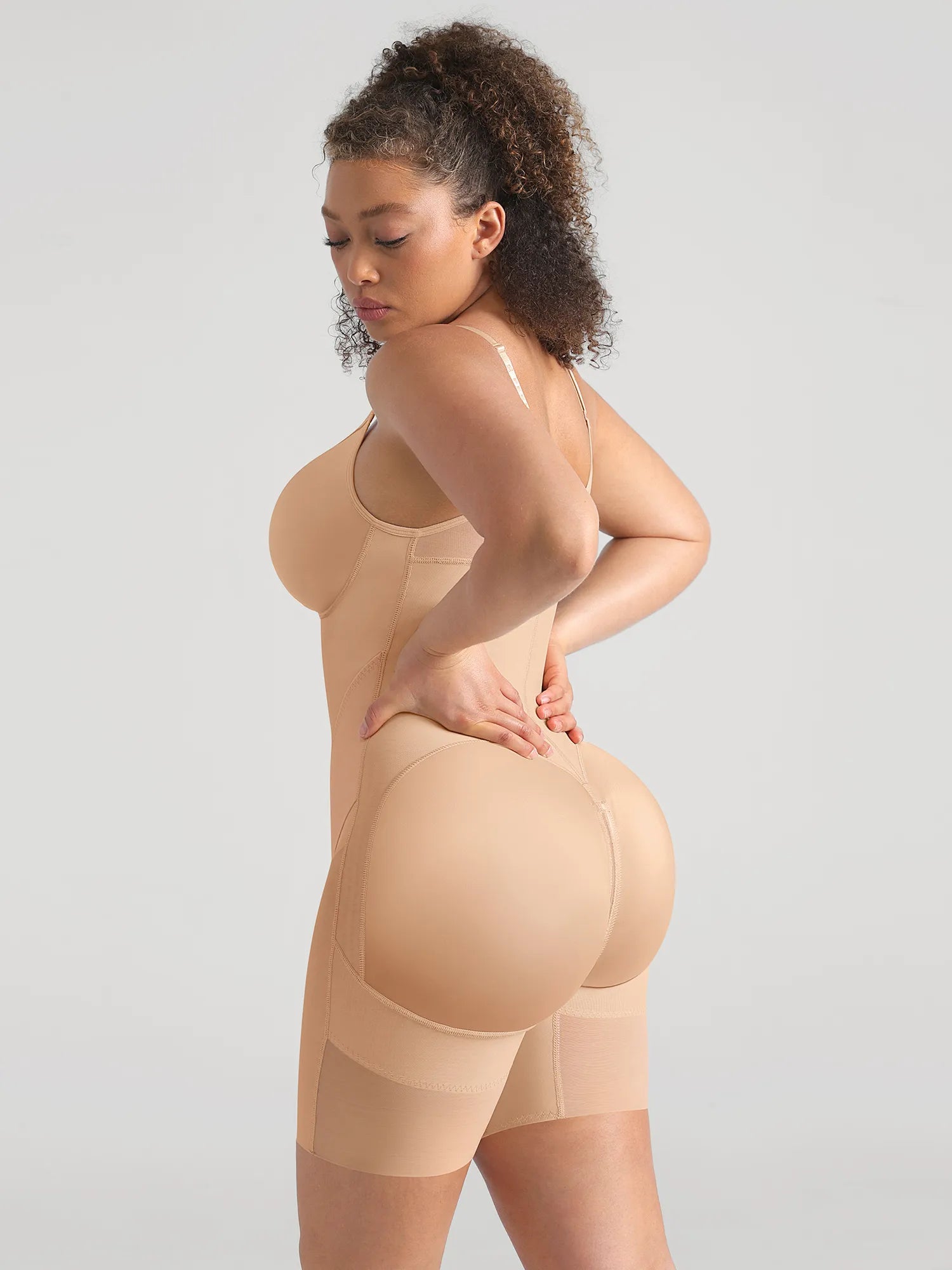 MyCurve Full-Coverage Chest Faja Tummy Control Butt Lift Bodysuit