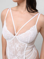 Body moldeador tipo tanga de encaje suave MyCurve