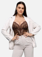 MyCurve Low-back Ultra-versatile Lace Bodysuit