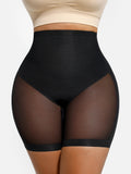 Conjunto de body y pantalones cortos de malla con control de abdomen MyCurve