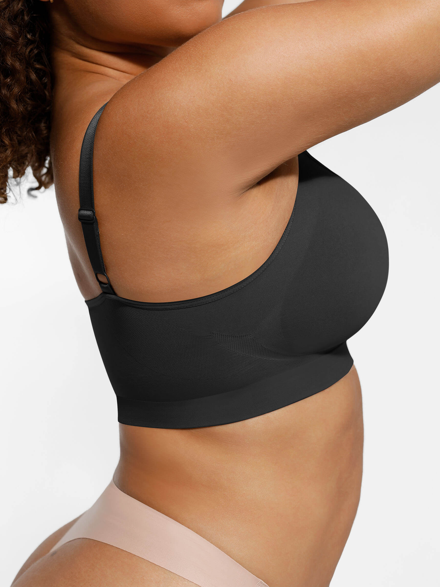 MyCurve Ultra-Soft Wireless Bra Seamless All-Day Wear