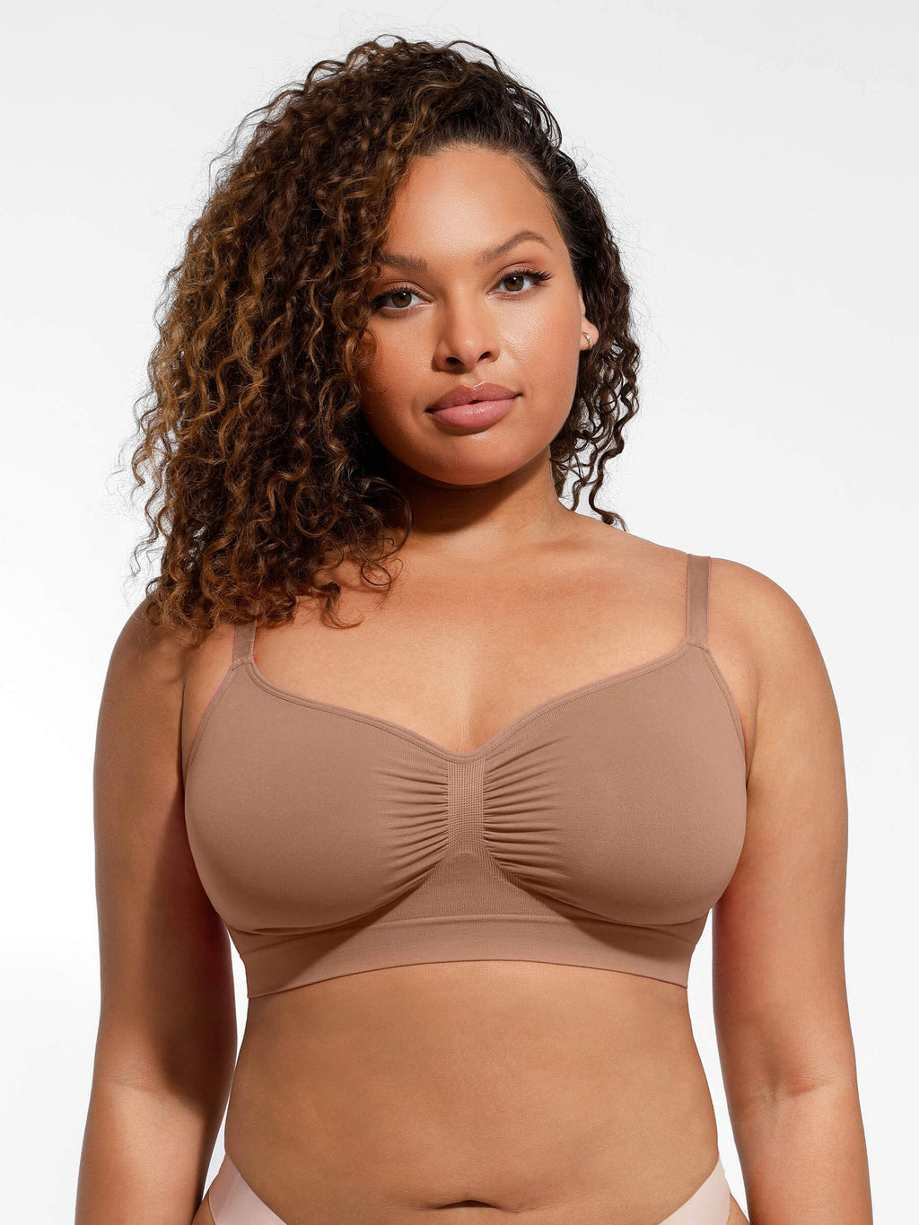 MyCurve Ultra-Soft Wireless Bra Seamless All-Day Wear
