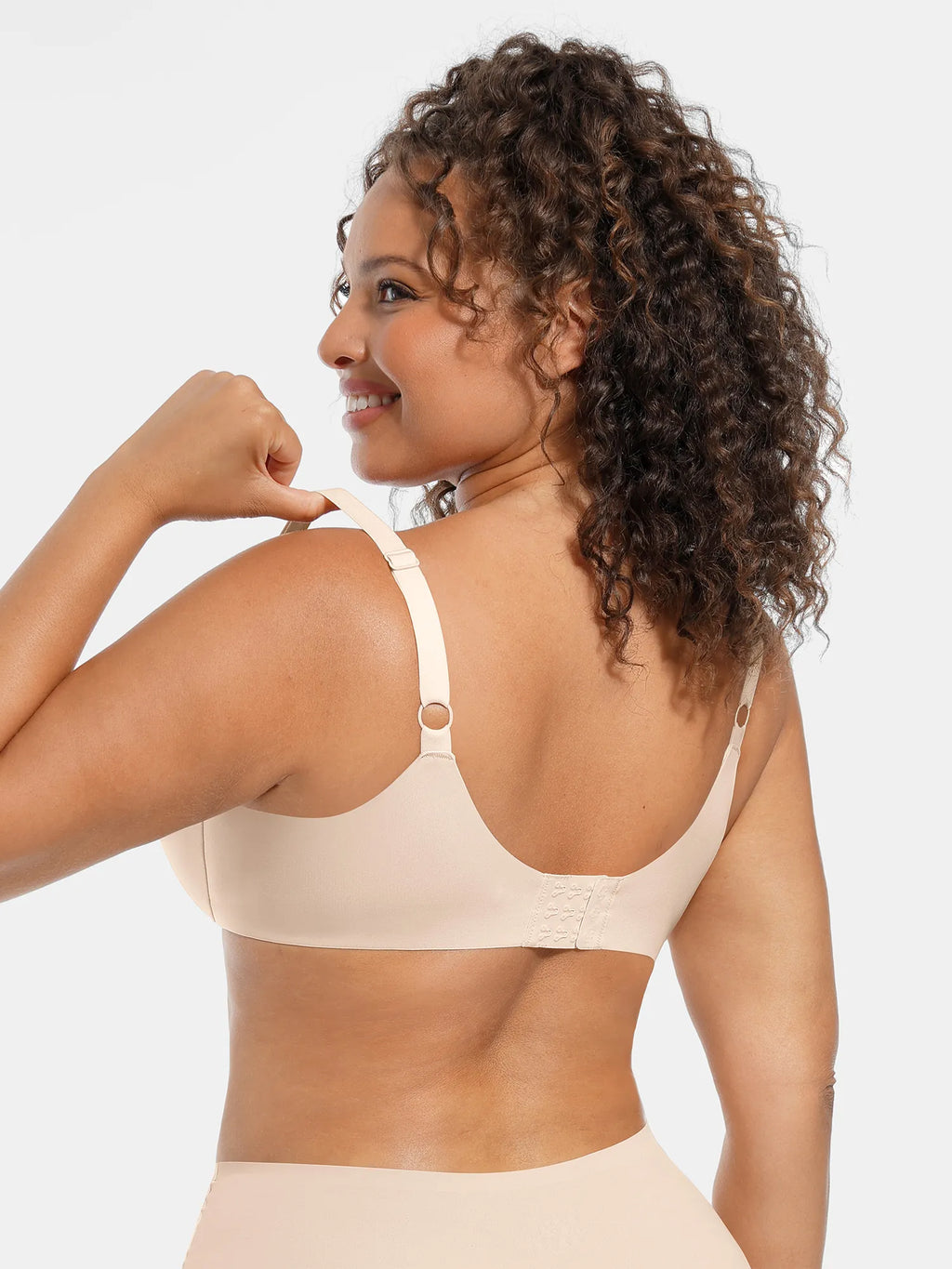 MyCurve Adjustable Deep V-Neck Underwire Bra