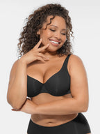 MyCurve Adjustable Deep V-Neck Underwire Bra