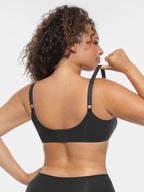 MyCurve Underwire Adjustable Deep V-neck Bra