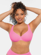 MyCurve Adjustable Deep V-Neck Underwire Bra