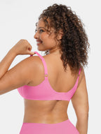 MyCurve Underwire Adjustable Deep V-neck Bra