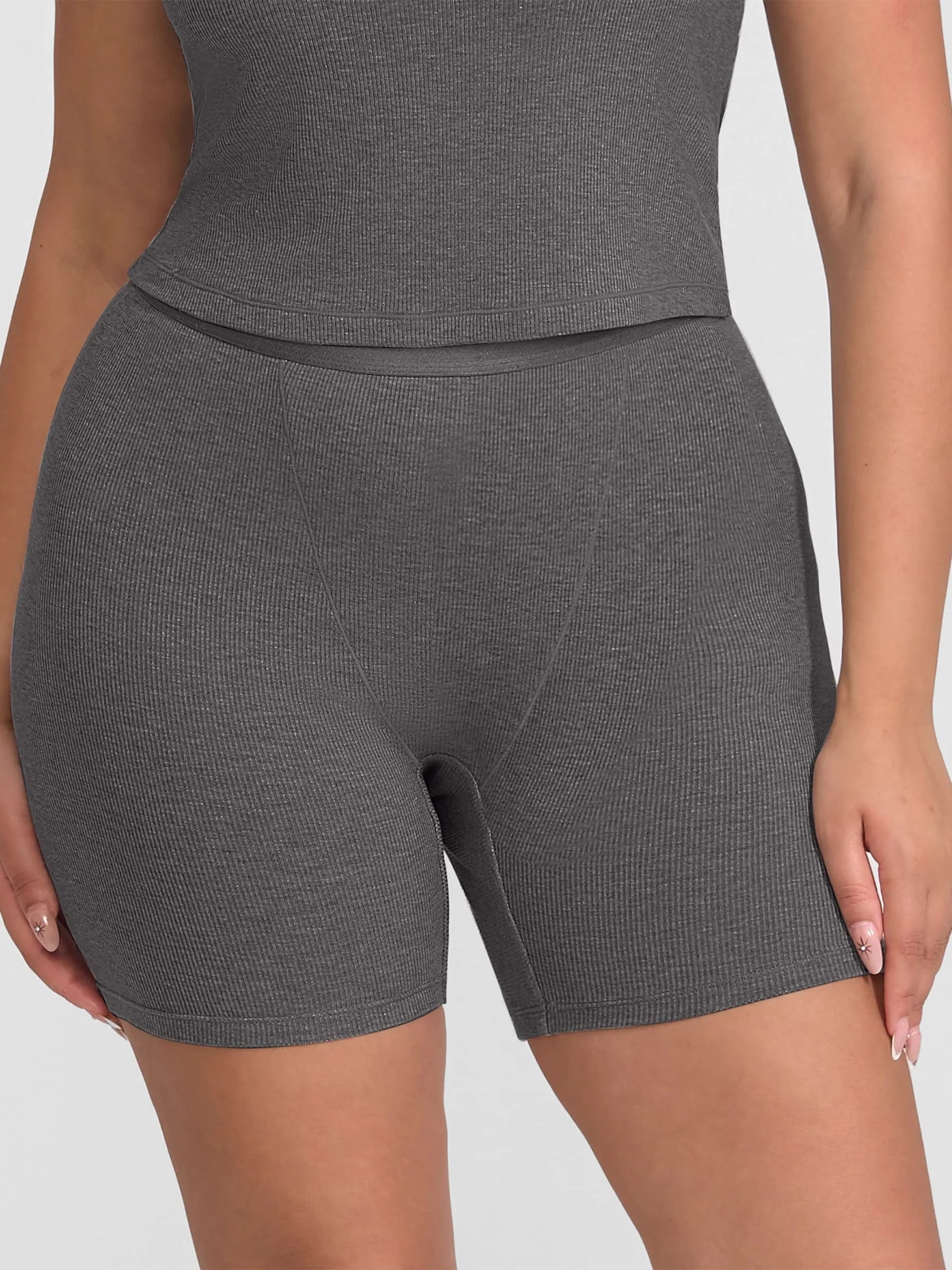 MyCurve Comfortable Stretchy Mid-Waist Boxer Shorts