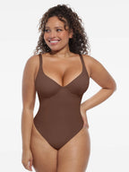 MyCurve Deep V-Neck Shapewear Bodysuit